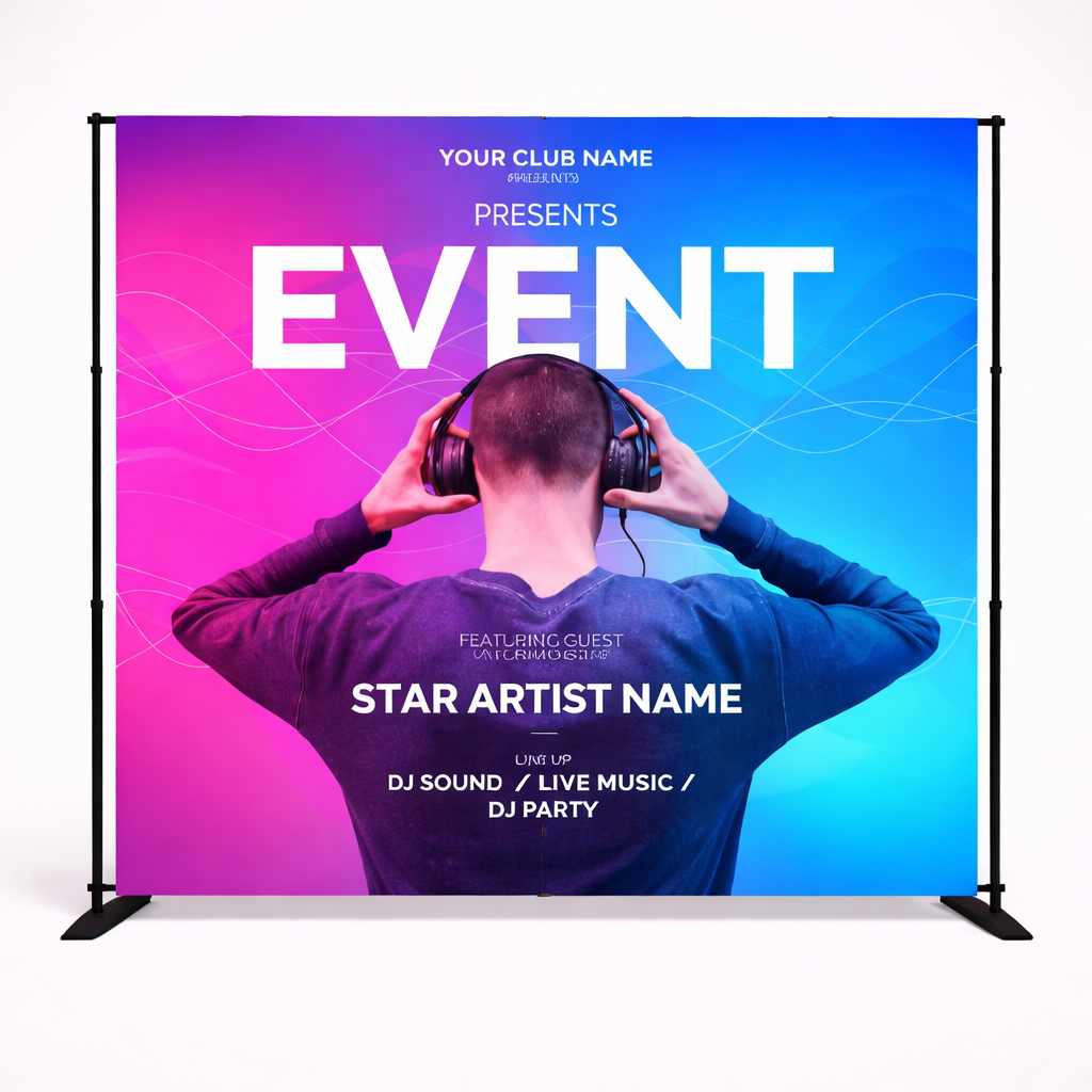 Step and Repeat Backdrop