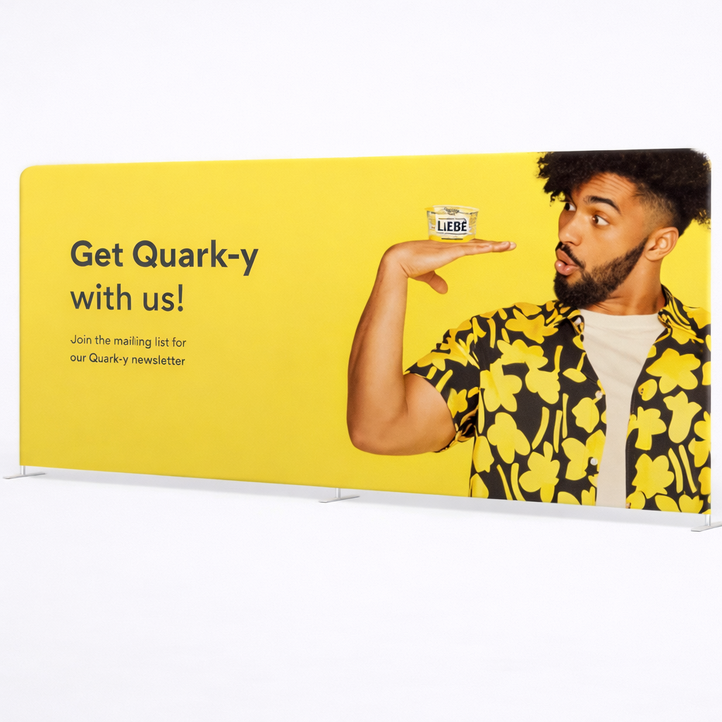 Large Tube Fabric Display