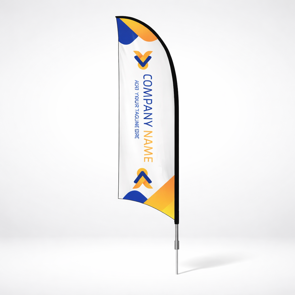 Premium 7' Concave Flags