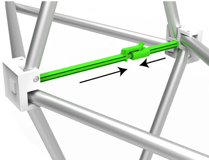 Pop-Up Fabric Display